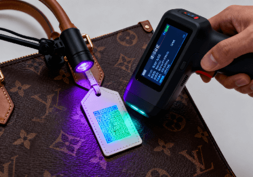 奢侈品隐形赋码：紫外光验真，表面肉眼不可见的防伪尊严
