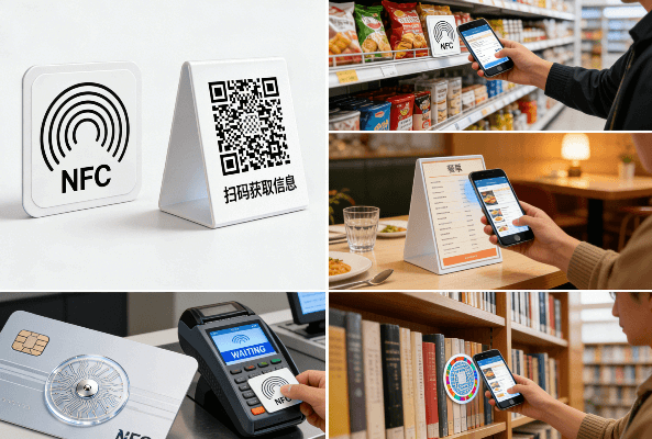 同样是用户交互，为什么 NFC 标签比二维码更吃香？